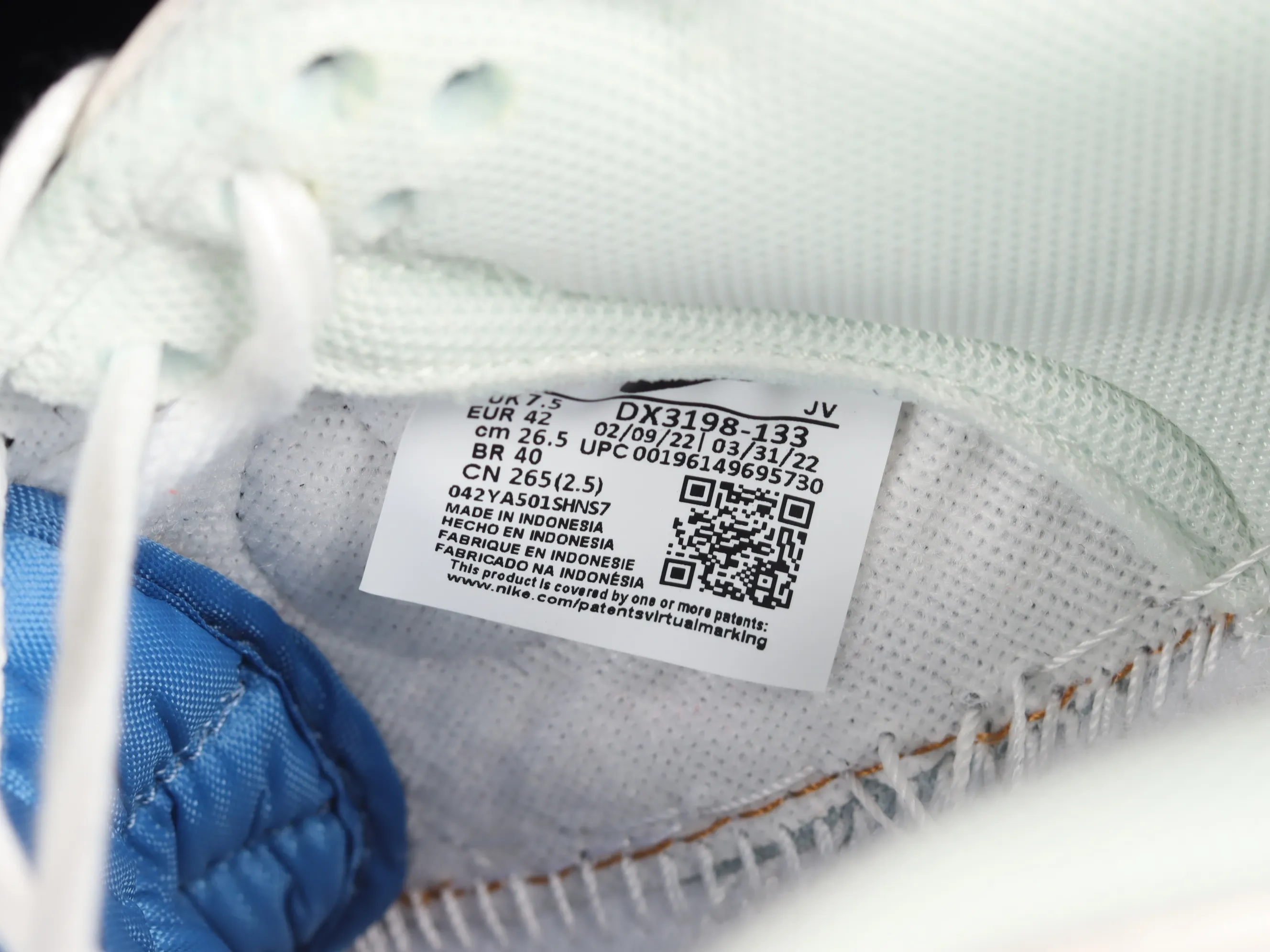 All categories Nk SB Dunk series Nk SB Dunk Low low-top sneakers F version Nk SB Dunk Low milk blue SB low-top sports and leisure sneakers DX3198-133